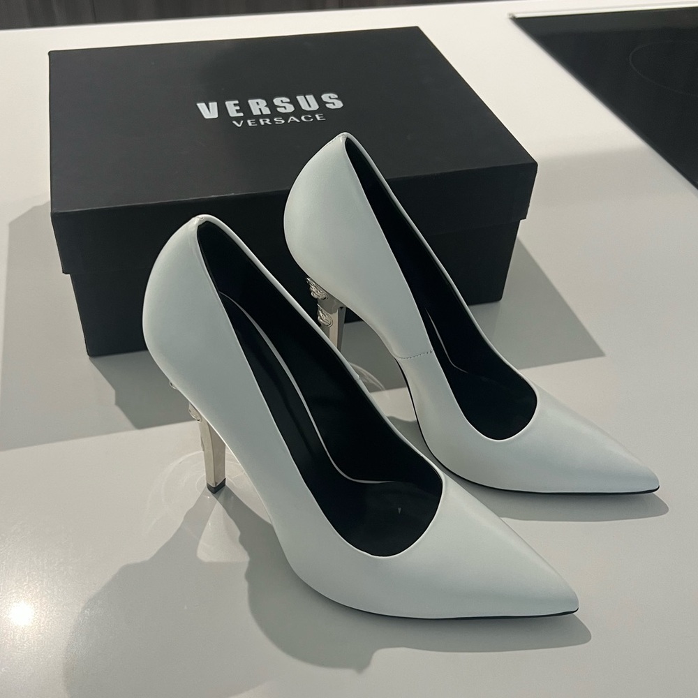 Versus Versace White Heels